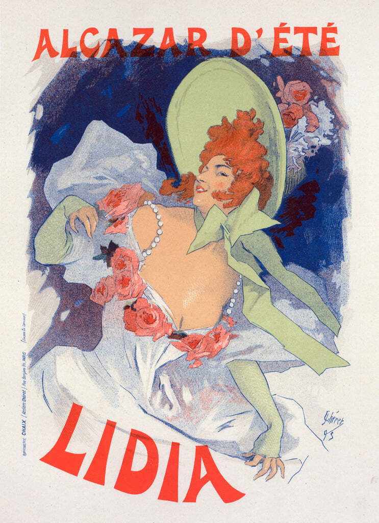 Affiche pour l'Alcazar, 