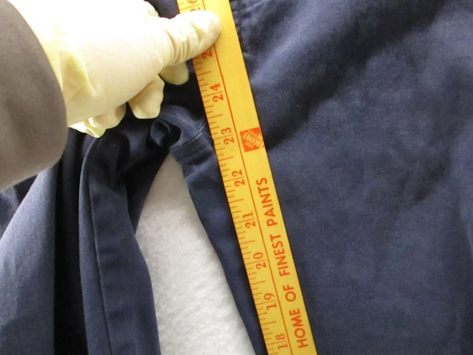 Pantalones de sarga azul marino pierna recta French Toast para niña 14  Foto 3 de 4