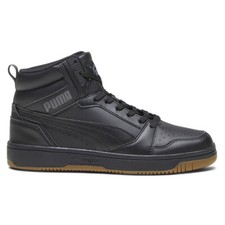 Zapatillas informales negras con cordones medios PUMA Rebound V6 para hombre 39232606