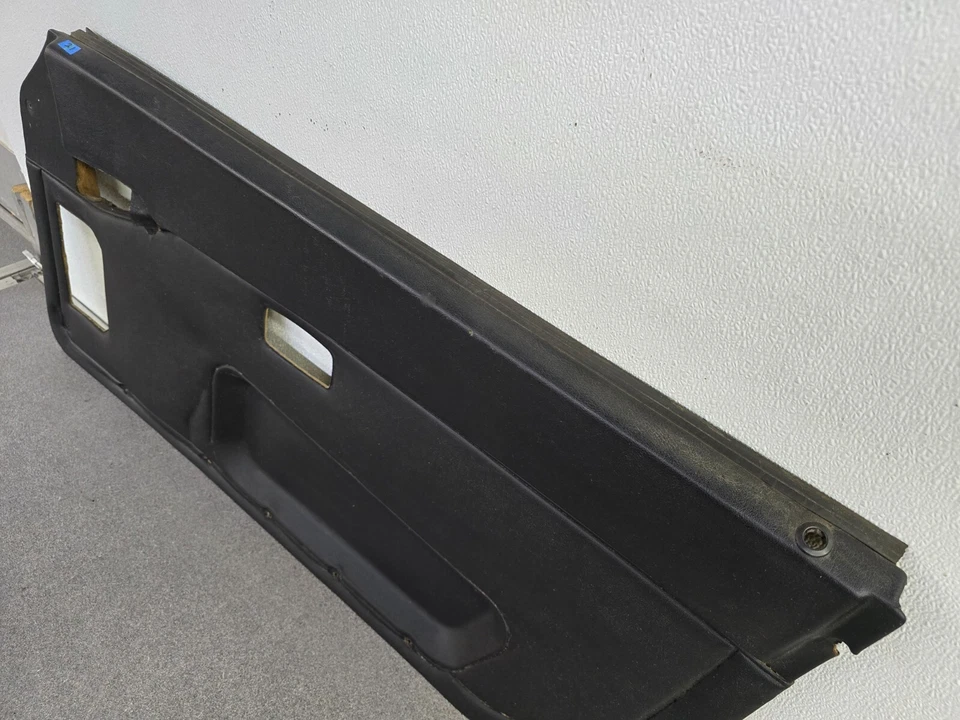 BONITO PANEL PUERTA PASAJEROS ORIGINAL PORSCHE 944 NEGRO 1986-91 #21 USADO Foto 3 de 4