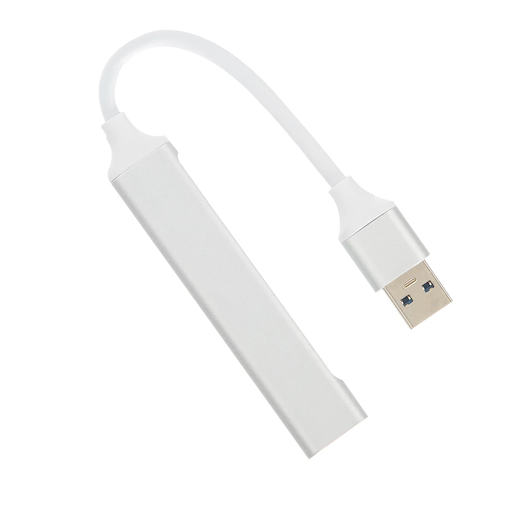 High Speed 4 Port USB Hub Splitter Extension Adapter For Flash Drives Hard Drive