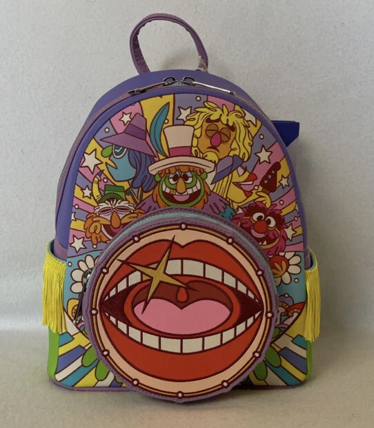 Loungefly The Muppet Show Dr. Teeth and the Electric Mayhem Backpack Bag NWT