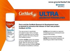Cermark Ultra Markierspray für Lasergraviermaschine CO2 Faserlaser Fiberlaser