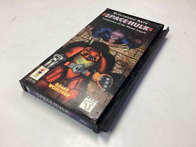 Space Hulk Vengeance of the Blood Angels- 3DO Box and Game no