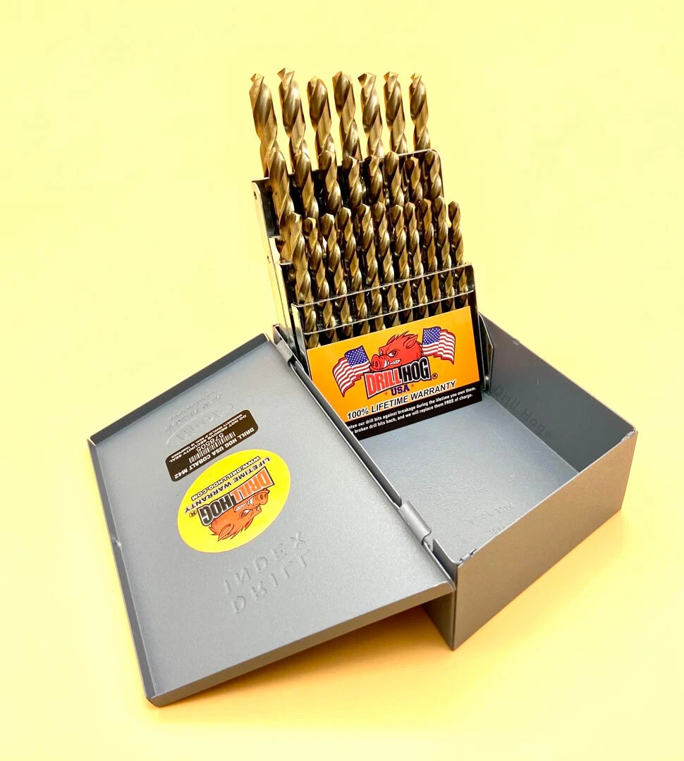 Letter drill bit set deals