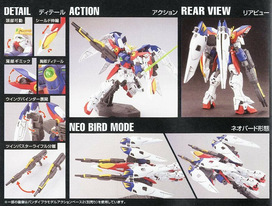 HG High Grade AC 174 XXXG-00W0 Wing Gundam Zero 1/144 model kit