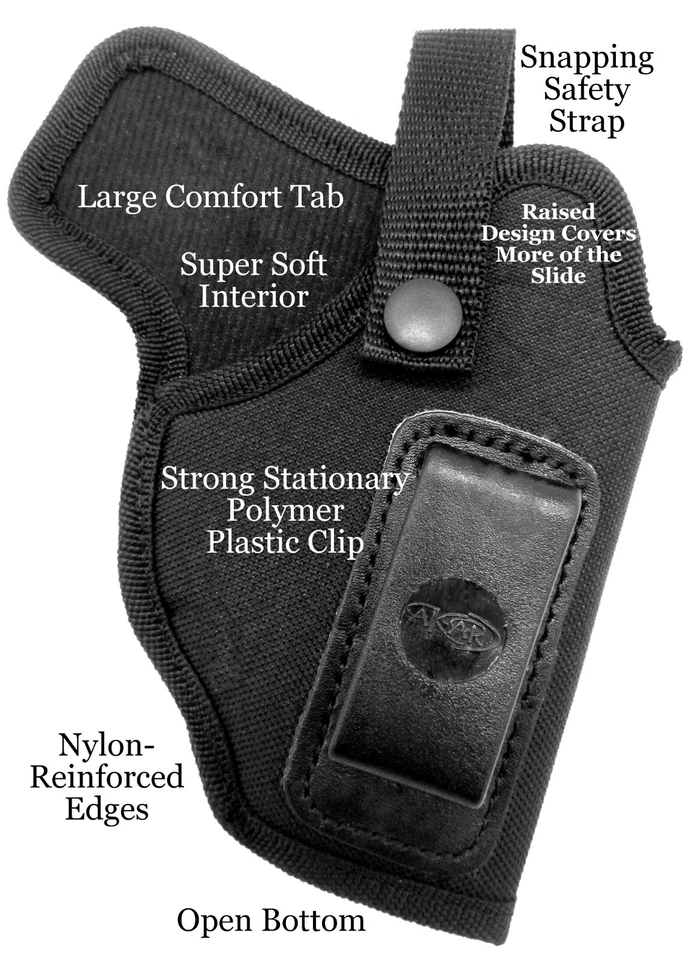 2 for $30! Right Hand Dual Function IWB OWB Holster for COMPACTS - Choose - Image 3 of 4