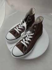 New Converse Chuck Taylor All Star High Top Shoes Brown KID US Sz 12" EUR 29"