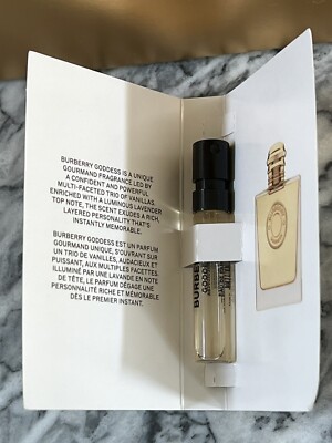 Burberry Goddess•Eau de Parfum EDP Sample Spray 1.5mL/.05oz FREE