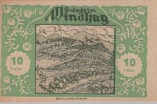 10 HELLER 1920 City of WINDHAG Lower AUSTRIA #PG748.U