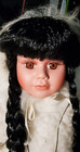 Eskimo Porcelain w/Fish Necklace  Heritage Dolls Inspired by Indian Arts&Crafts — photo 3