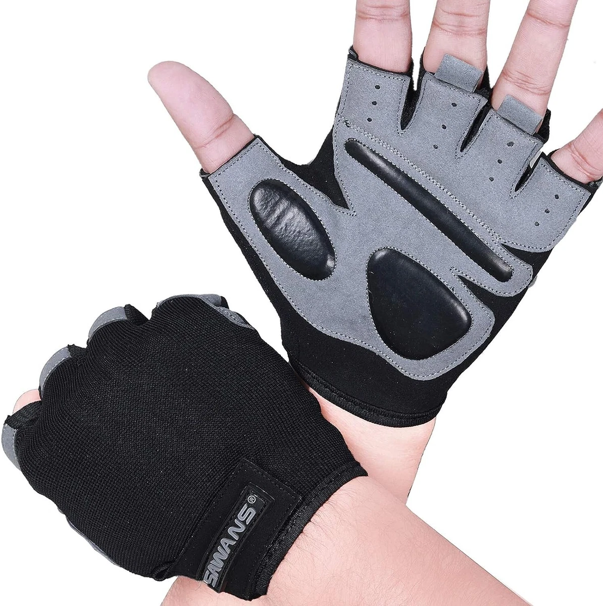 Guantes de halterofilia para gimnasio para hombre y mujer.