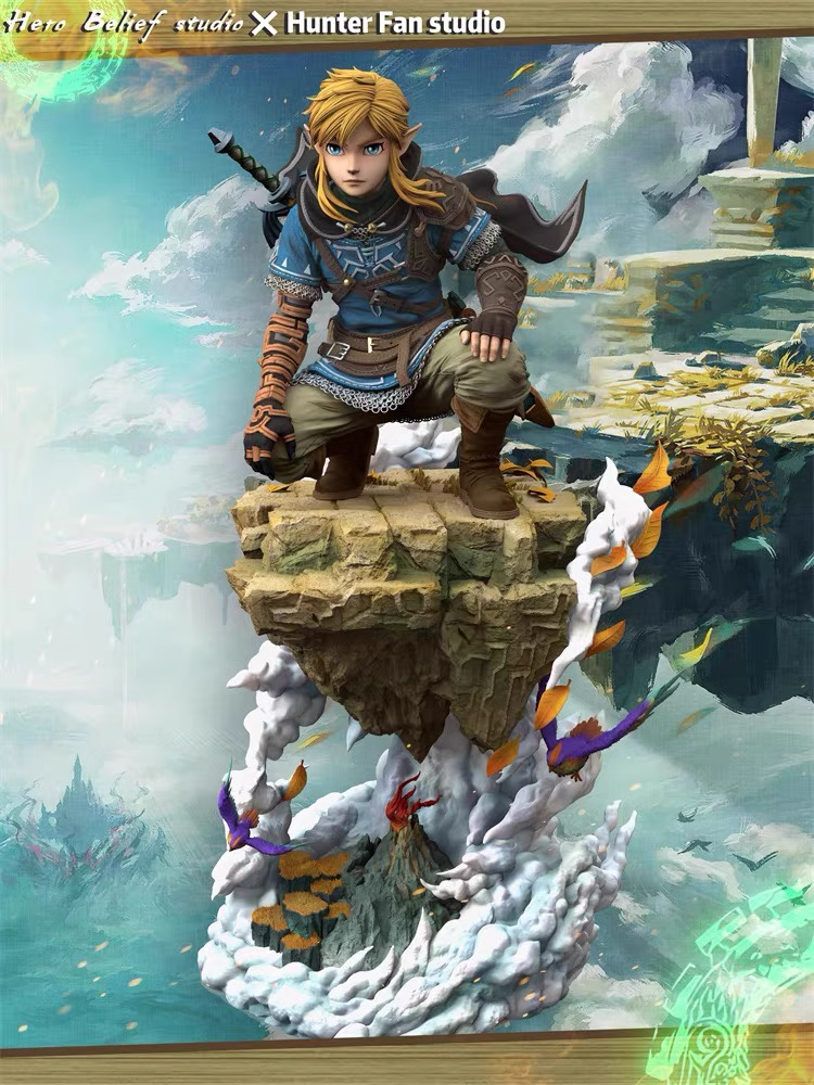 Hero Belief X Hunter Fan 1/6 The Legend of Zelda Link Painted