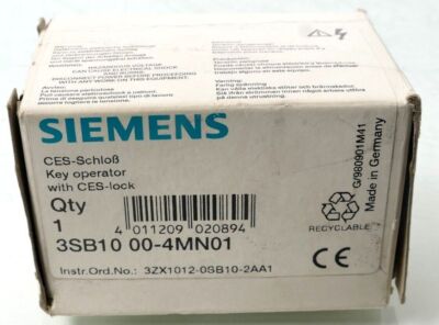 Siemens CES Lock 3SB10 00-4MN01 | 3SB1000-4MN01