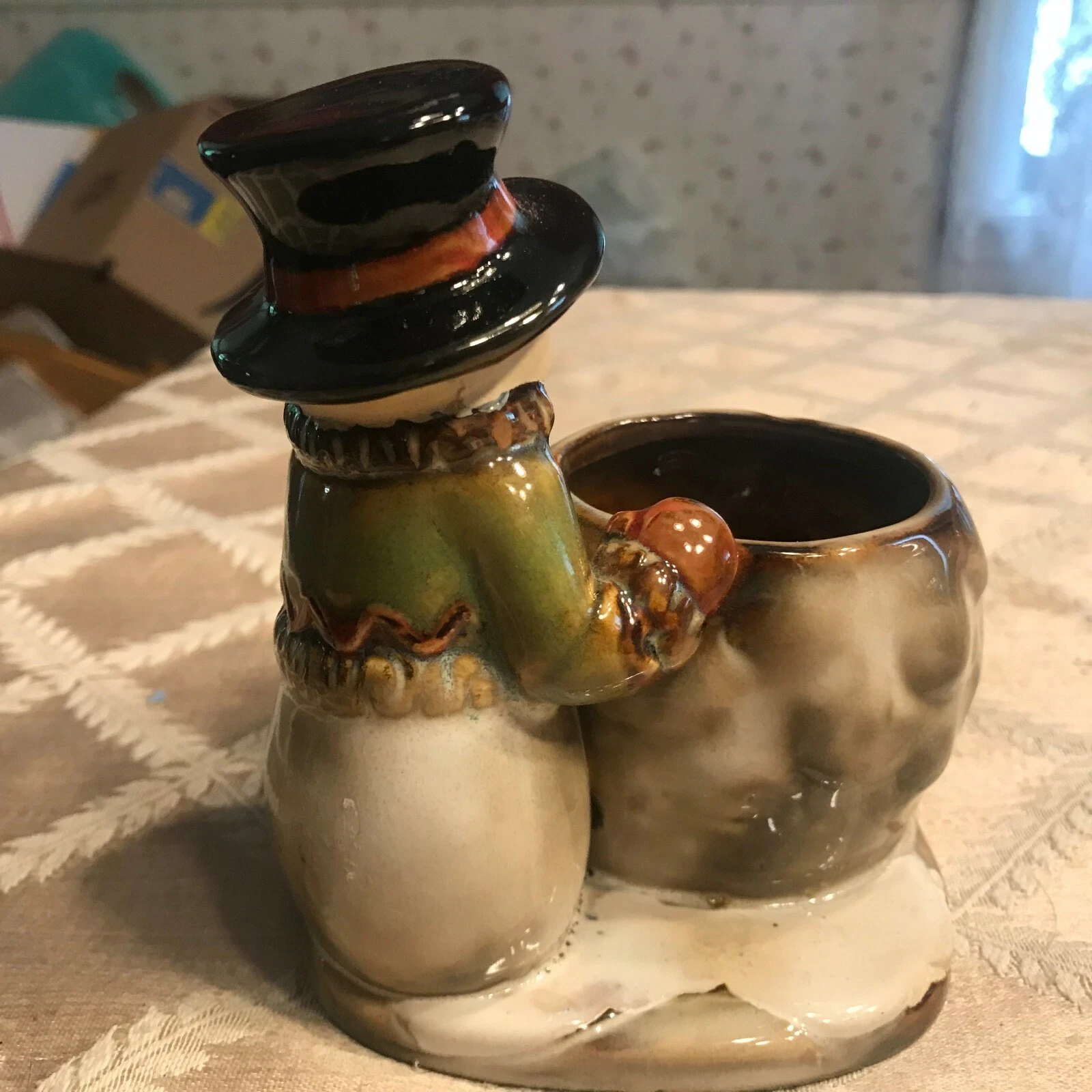 Brand New Yankee Candle Votive Candle Holder Snowmen Penguin Excellent image 4