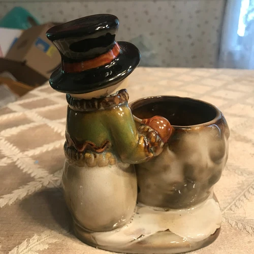 Brand New Yankee Candle Votive Candle Holder Snowmen Penguin Excellent image 4