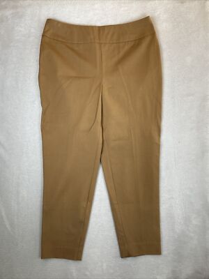 Chicos Pants Fabulously Slimming Ankle Regular Front Stretch Size