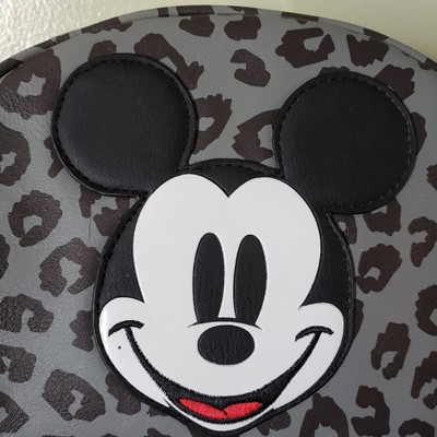 DisneyParks Mickey Greyscale Animal Print Backpack NWT Disney Store Mickey Mouse Grayscale Animal Print Backpack  main image 4
