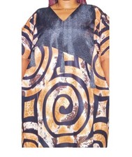 Cloths African Ankara Outfit America Women Europe Dress Summer Kaftan Party Gown