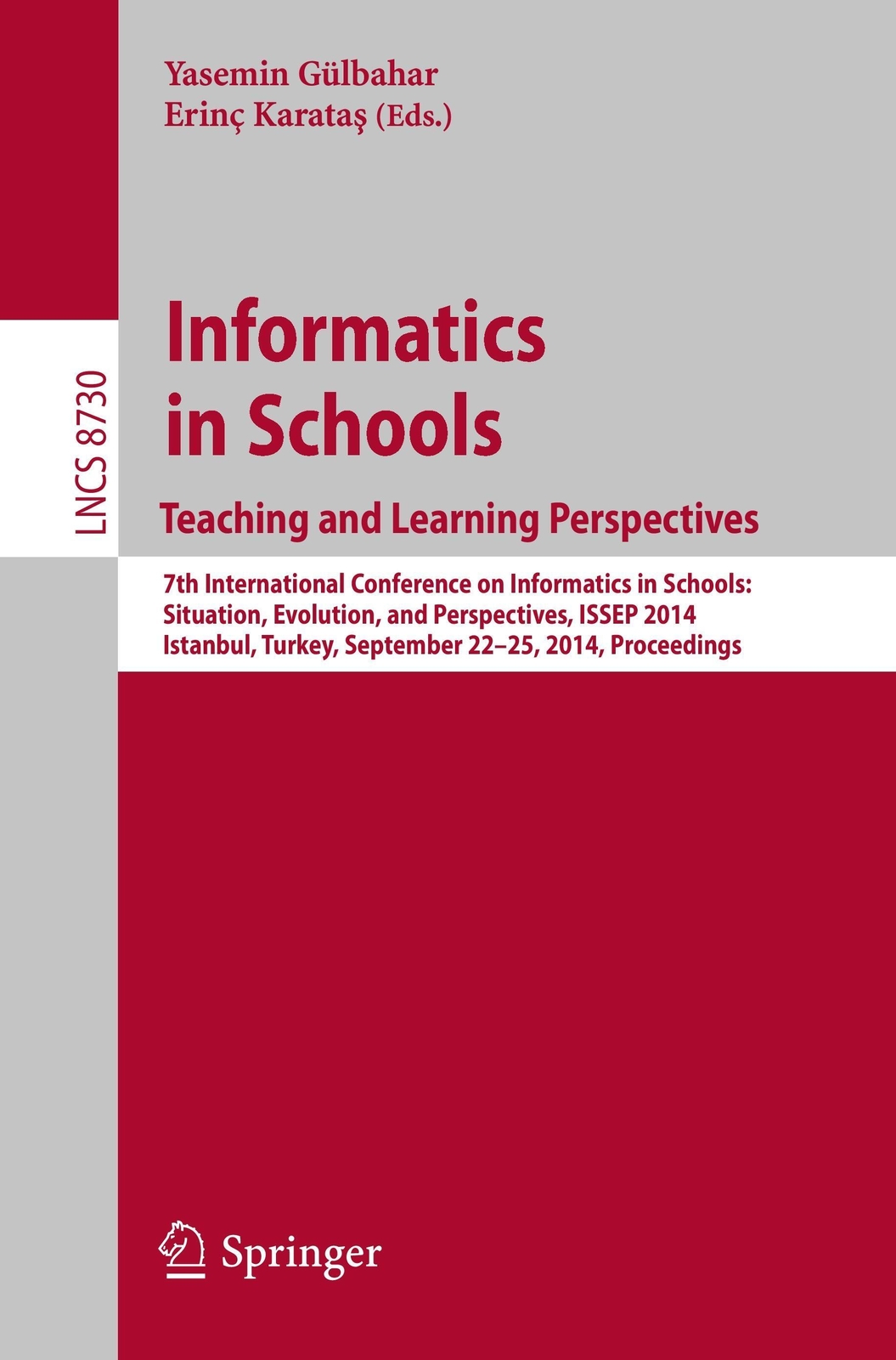 Thumbnail - Informatics In Schoolsteaching And Learning Perspectives Erinç Karata¿