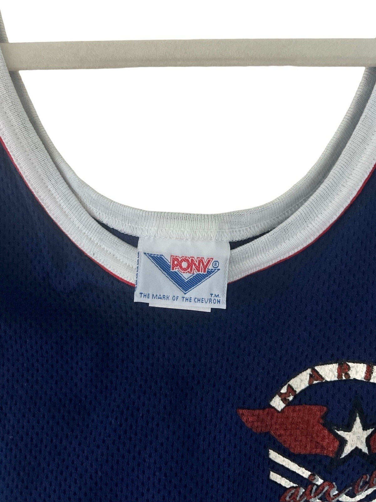 Camicia tank top vintage pony dan marino gioventù taglia XL deadstock anni 80 nuova con etichette made in USA