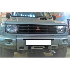 Mitsubishi Pajero 2 Classic V30 V33 1998-2011 Winch Plate In Original Bumper