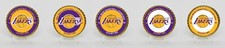 Tribute Coins Los Angeles Lakers Showtime NBA Basketball Champion 5 Coin Set