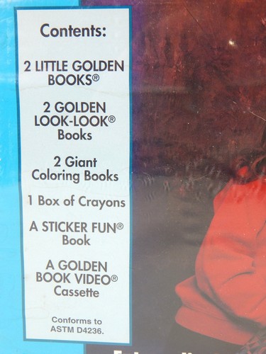 VINTAGE 1995 GOLDEN BOOKS GRANDPARENTS SURVIVAL KIT COLORING STICKERS SEALED NEW - Picture 3 of 5