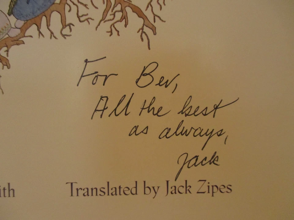 MOTHER EARTH & HER CHILDREN signed by translator JACK ZIPES 2007 hc + dj =poster Foto 3 de 4