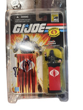 2008 Vintage Hasbro GI Joe SDCC Exclusive Cobra  Commander Black Suit w auto