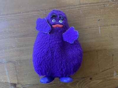 1976 REMCO OFFICER GRIMACE DOLL McDonaldland Mc Donald's - RARE