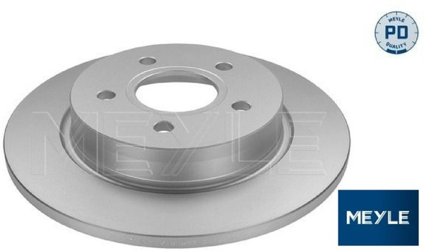 2X Bremsscheibe Meyle 7155230022/PD 2 Bremsscheiben Hinterachse Hinten FüR Ford-image