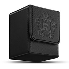 Card Deck Box for MTG Card Storage Box Holds 100 Plus Single Sleeved Cards, M...