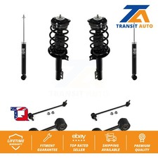 Front Rear Complete Strut Shock & TQ sway Bar Link Kit For Volkswagen Jetta