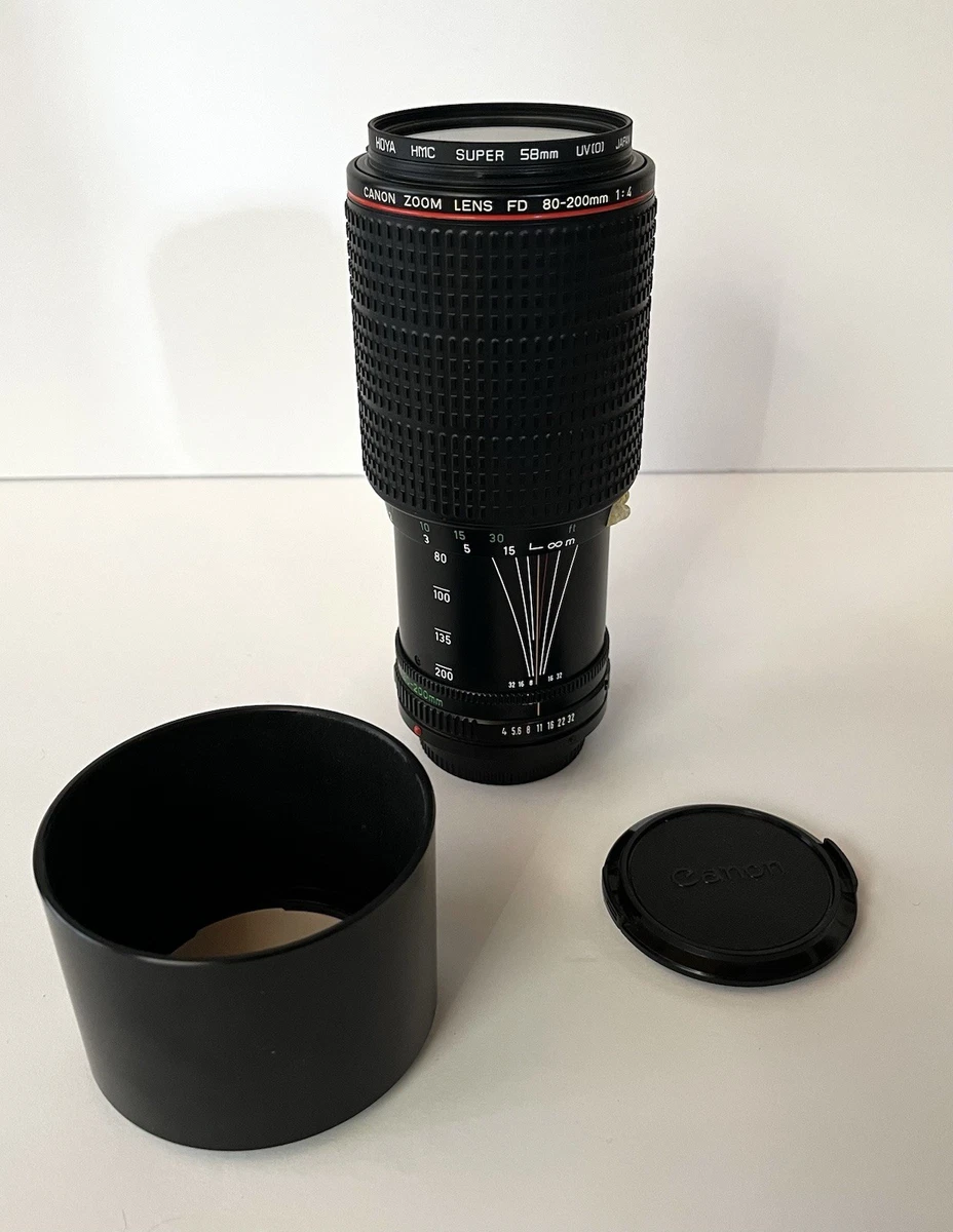 25+ Canon FD f/4 Camera Lenses 80-200mm Focal for sale | Updated