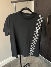 Louis Vuitton Men's T-Shirt Damier Size XL Fits L