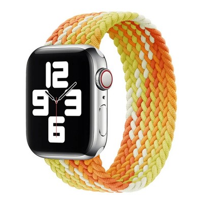Single Loop Weaving Nylon Replacement Watchband, Size: M 145mm For Apple Watch S