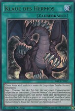 YU-GI-OH, KLAUE DES HERMOS, UR, DRL3-DE067, 1. Auflage, TOP