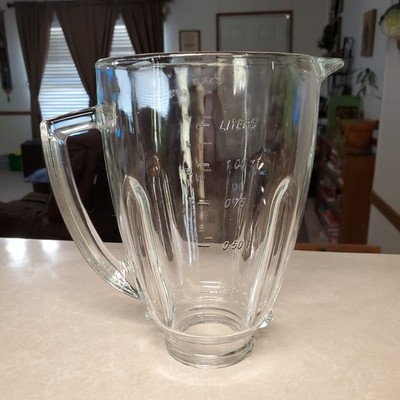 Oster Glass Blender Jar Pitcher 6 Cup Boroclass Osterizer Replacement 