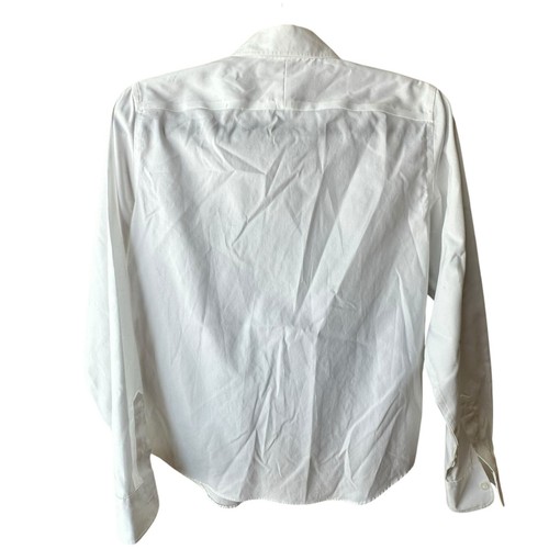 RALPH LAUREN x Damen Bluse knackig weiß bügelfrei Button Down Größe SMALL - Bild 2 von 6
