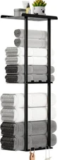 Bathroom Towel Storage Rack, Wall Mounted Bathroom Towel Rack, 29 inch Heavy Dut