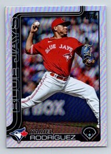 #694 Yariel Rodriguez 2025 Topps Rainbow Foil Blue Jays