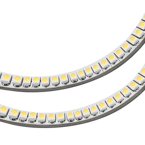 LED Fog Light Halo Ring Lights Blue For 2015-2021 Dodge Challenger Foto 4 de 4