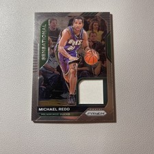Michael Redd Jersey Card Prizm Sensational Bucks
