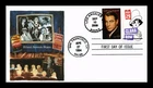 DR JIM STAMPS US COVER CLARA BOW AND GARY COOPER LEGENDS OF HOLLYWOOD FDC COMBO