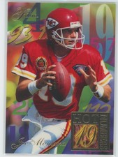 1994 Fleer Flair Hot Numbers Joe Montana #8 of 15