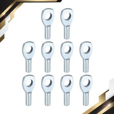 10pack Cable Ball Stopper Gym Machine Accessories 6mm Cable Fitness Silver