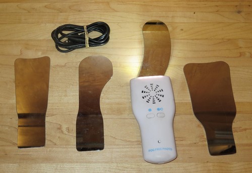 Dental Reflector Anti-Fog/Fog-Free Fan & LED Photo System with 4 Mirrors 