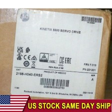 2198-H040-ERS2 For Kinetix 5500 SERVO DRIVE 2198H040ERS2 US Free Tax
