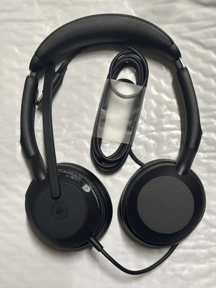 Jabra Evolve2 50 Wired Dual-Ear Headset - Noise Cancelling Headphones, - Image 2 of 2